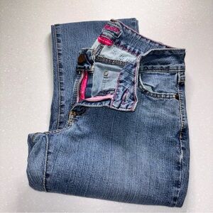Y2K Wrangler Premium Patch Low Rise Bootcut Jeans Womens 9/10 x 32 Mid 2000s